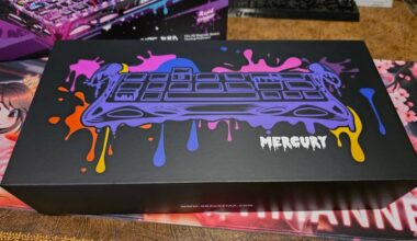 Cyber punk style art box that says Mercury on it.