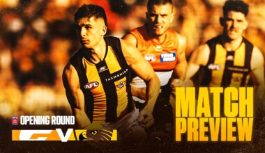 AFL Match Preview: Opening Round awaits