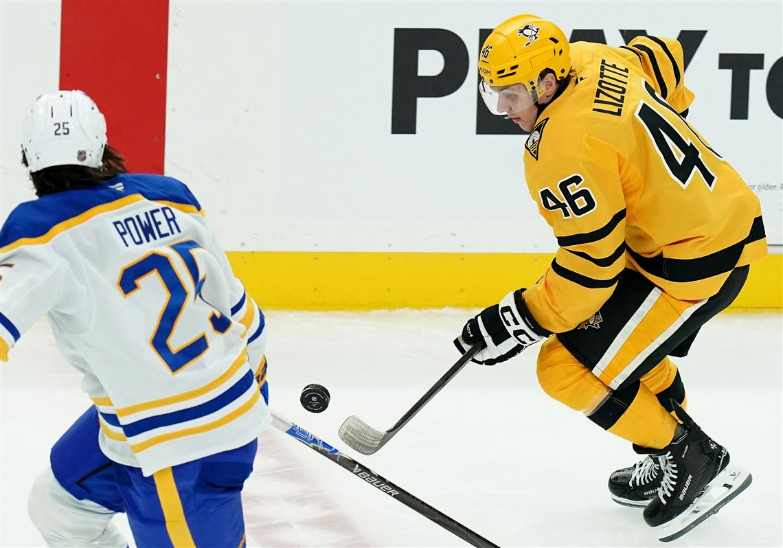 The Penguins are down another center, with Blake Lizotte sidelined for at least four weeks