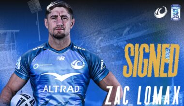 Lomax signs 2-year-deal with Force and Rugby Australia