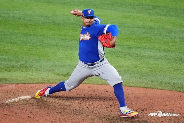 Danielle Palencia finished the match against Italy on the 17th. /AFPBBNews=News1