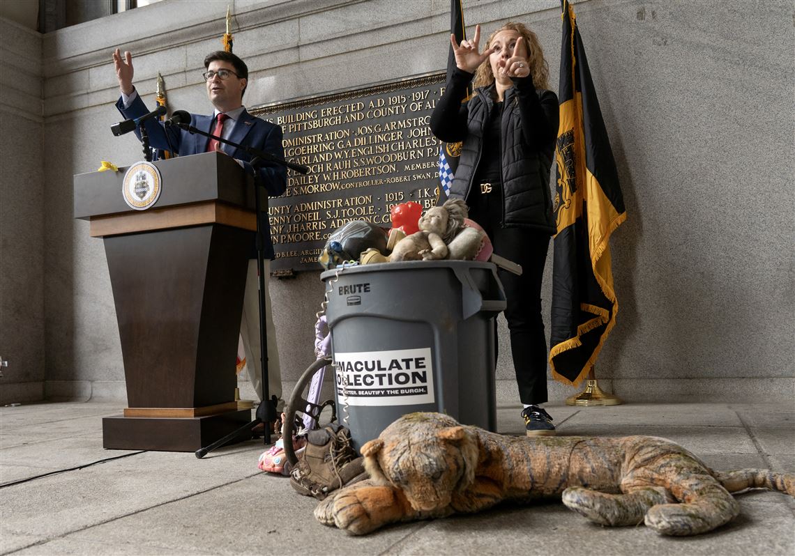 Pittsburgh cleanup effort removes 400 tons of trash ahead of NFL Draft