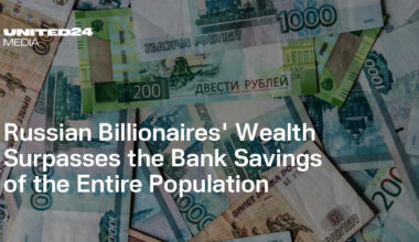 Russian Billionaires' Wealth Surpasses the Bank Savings of the Entire Population — UNITED24 Media