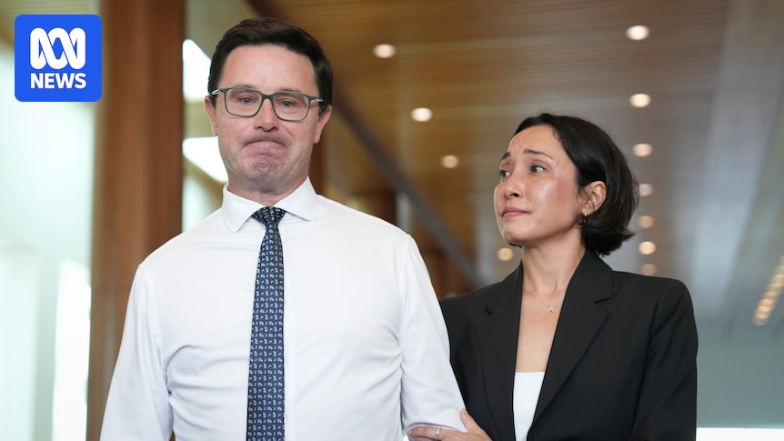 Emotional David Littleproud steps down as leader of the National Party