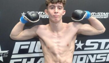 High fives for Radcliffe’s Harvey after latest MMA victory