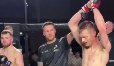 Newtown’s Stephen Andrews wins on professional MMA debut