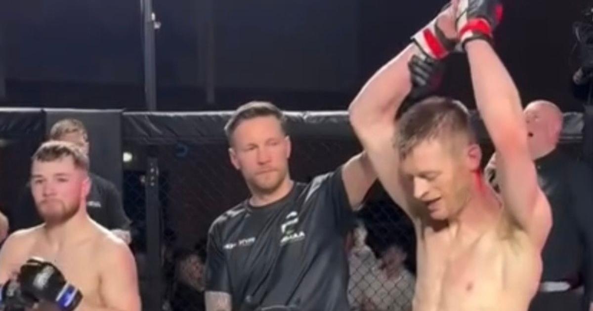 Newtown’s Stephen Andrews wins on professional MMA debut