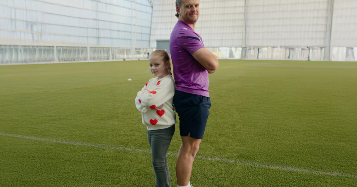 Young fan Darcy meets Scotland rugby star, hero and namesake