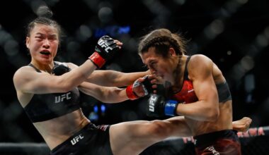 Zhang Weili vs. Joanna Jedrzejczyk classic fight announced for UFC Hall of Fame