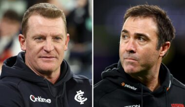 Essendon must pay out Brad Scott one million dollars if they sack him, reports Carlton are looking at life after Michael Voss, On The Couch, reactions, latest news