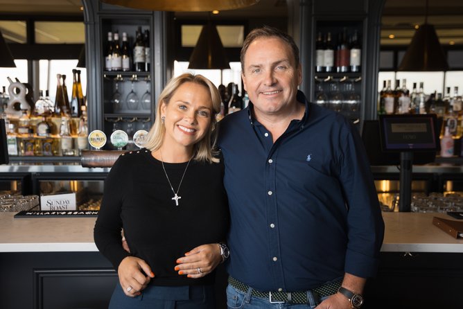 Bar Olé owners are husband and wife duo Ryan and Nikki Esqulant.