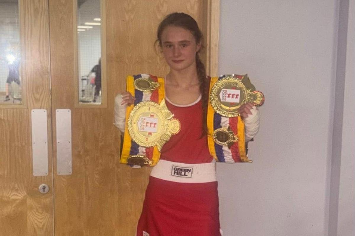 Eccleshill teenage talent coached by dad now four-time national boxing champion
