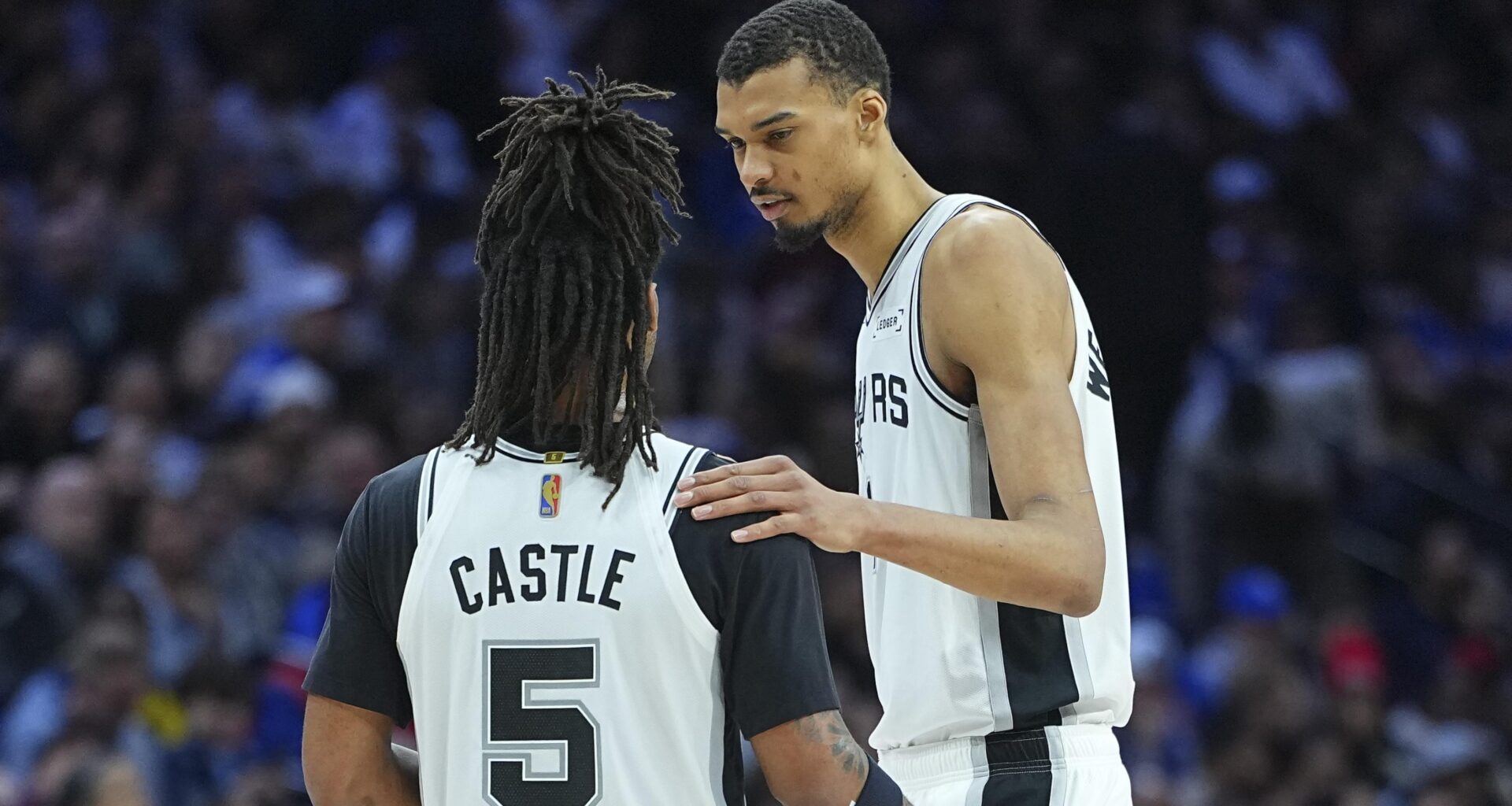 Wemby Jokes He's 'Glad' Stephon Castle Wasn't No. 1 NBA Draft Pick, 'He 100% Deserved to Be'