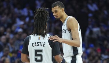 Wemby Jokes He's 'Glad' Stephon Castle Wasn't No. 1 NBA Draft Pick, 'He 100% Deserved to Be'