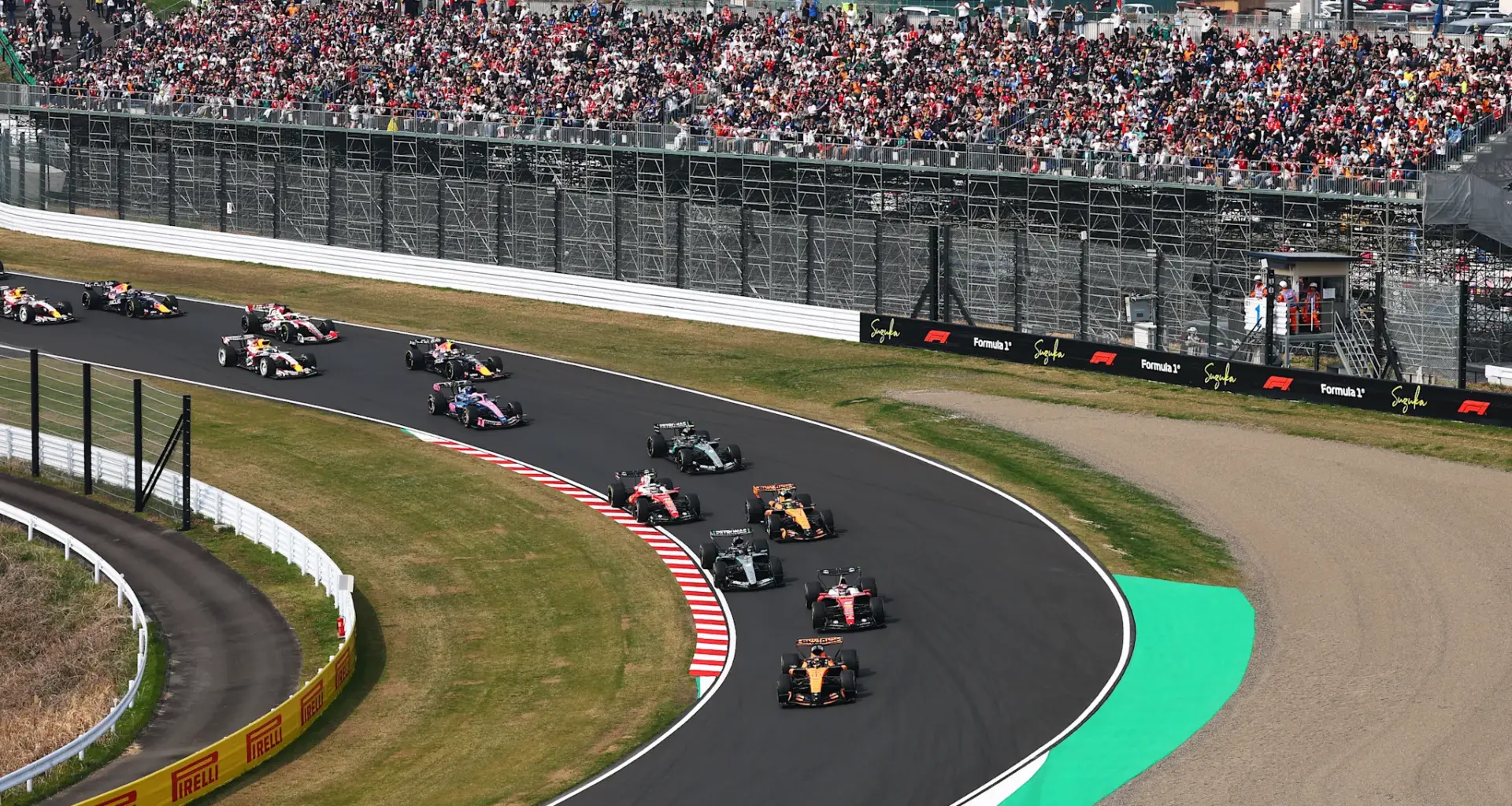 SUZUKA, JAPAN - MARCH 28: Arvid Lindblad of Great Britain and Visa Cash App Racing Bulls looks on