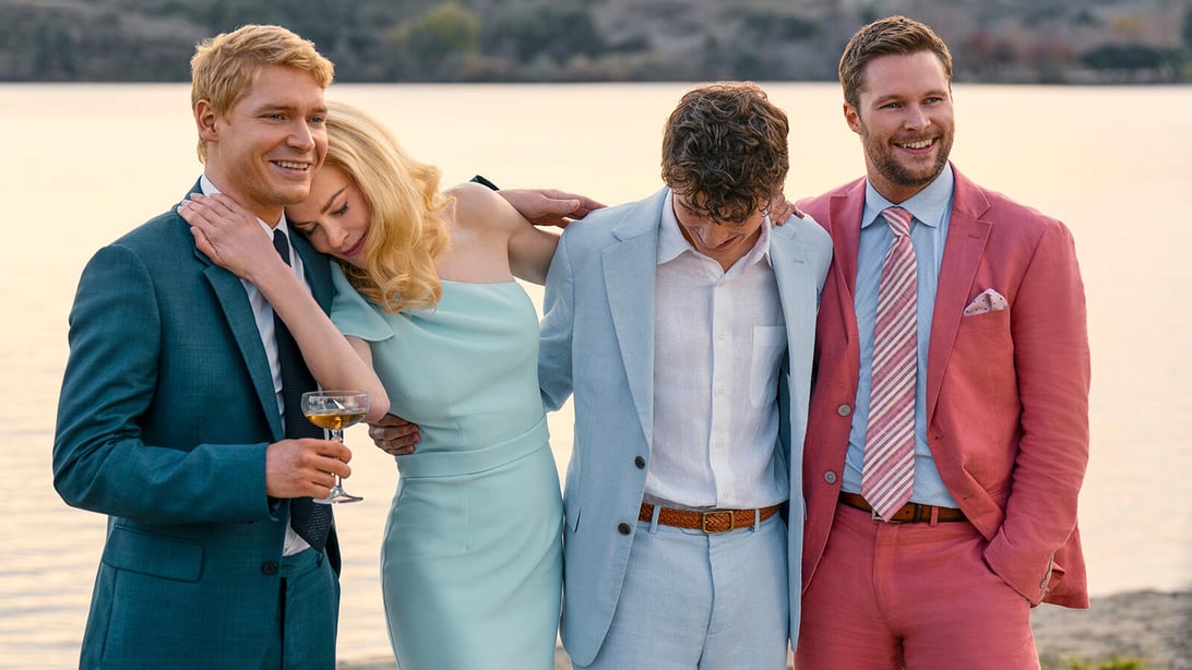 Billy Howle, Nicole Kidman, Sam Nivola, and Jack Reynor, The Perfect Couple