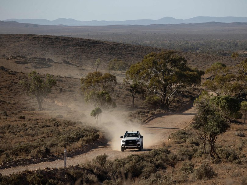 View towards Oak Park Station where the search continues for four-year-old Gus Lamont, who was last seen on 27 September, 2025. Picture: Brett Hartwig