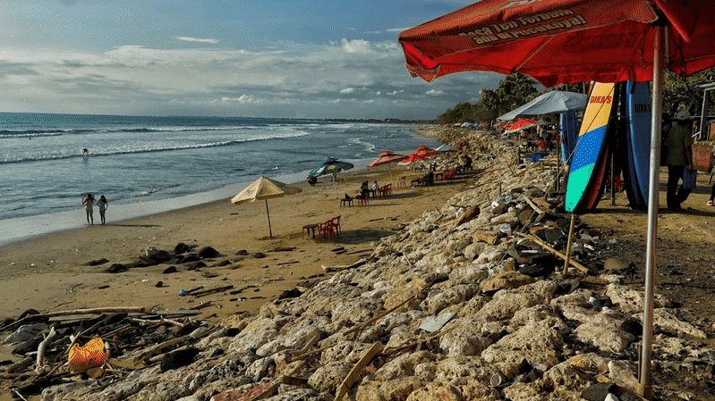 Bali’s Kuta Beach a sad reflection of its former glory