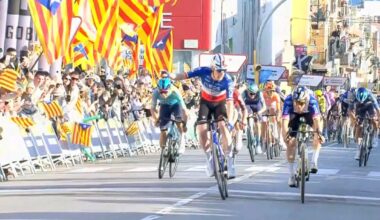 Remco Evenepoel denied Volta a Catalunya opening stage by inches