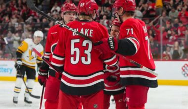 NHL roundup: Hurricanes edge Penguins in thriller as Devils outlast Rangers