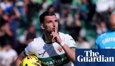 Referee pauses La Liga game after Elche’s Rafa Mir accused of racist insult | La Liga