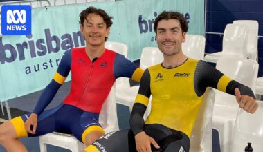 Conor Leahy claims individual pursuit gold at Australian track cycling nationals