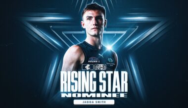 Star me up: Jagga named Round 1 Telstra AFL Rising Star nominee