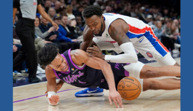 Harris scores 18, Pistons tighten grip on top seed in the East with a 109-87 win over Minnesota