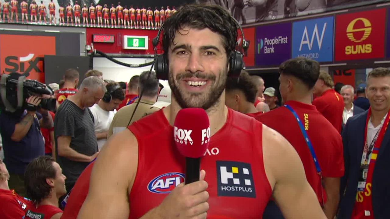 Christian Petracca Opening Round game at Gold Coast Suns, vs Geelong Cats, post-game interview with Fox Footy, in ICU after King’s Birthday collision, latest news