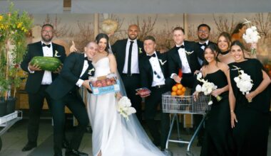 Wedding of the week: South Freo family business the meeting place for these lovebirds