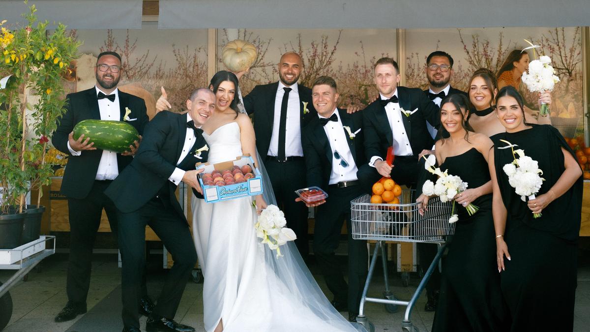 Wedding of the week: South Freo family business the meeting place for these lovebirds