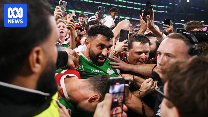 The moment Alex Johnston broke the NRL's try-scoring record was pure humanity