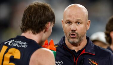 AFL 2026: Matthew Nicks slams Crows’ poor start against Geelong