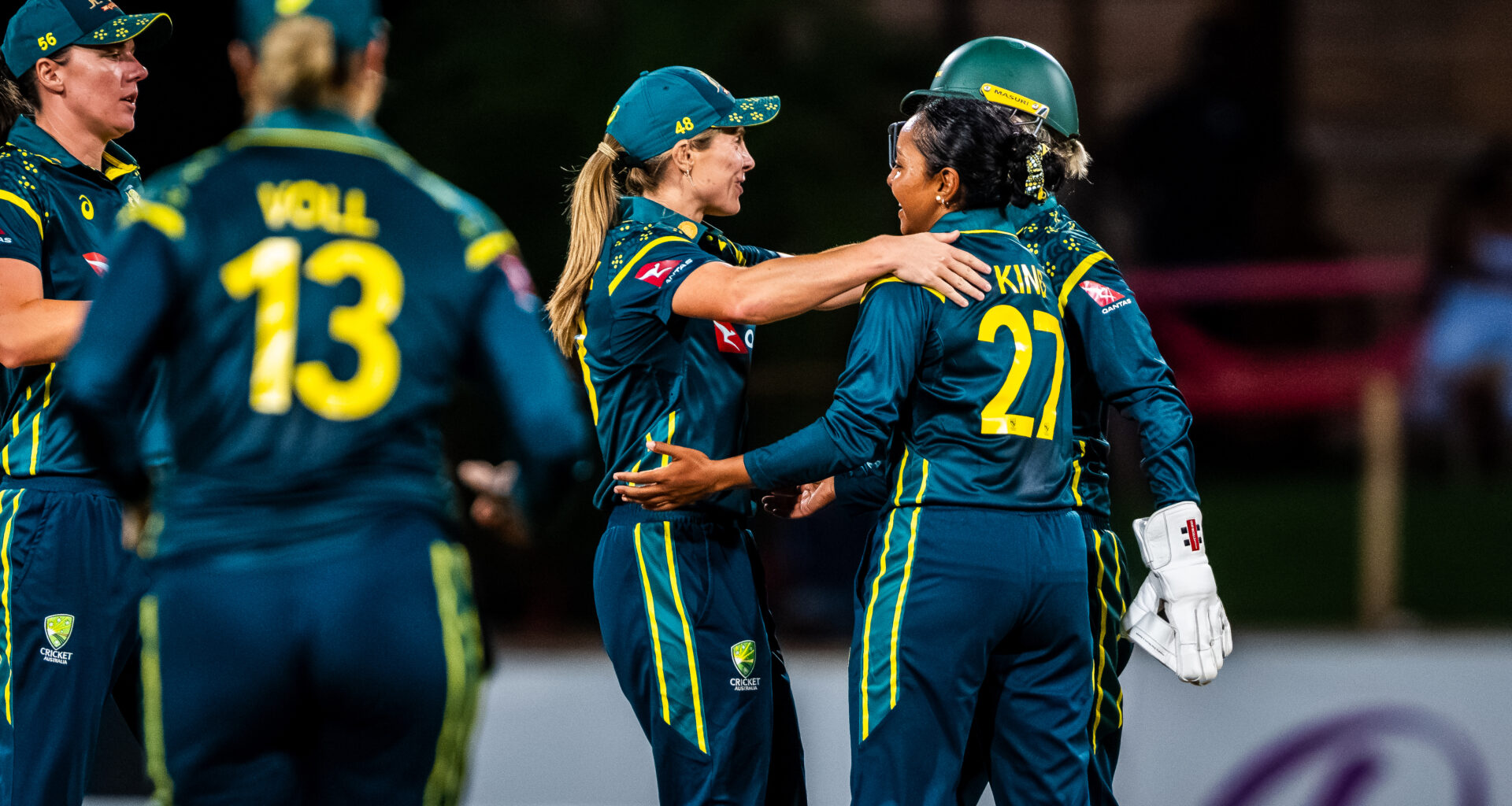 King shines again as Australia seal T20I series in West Indies