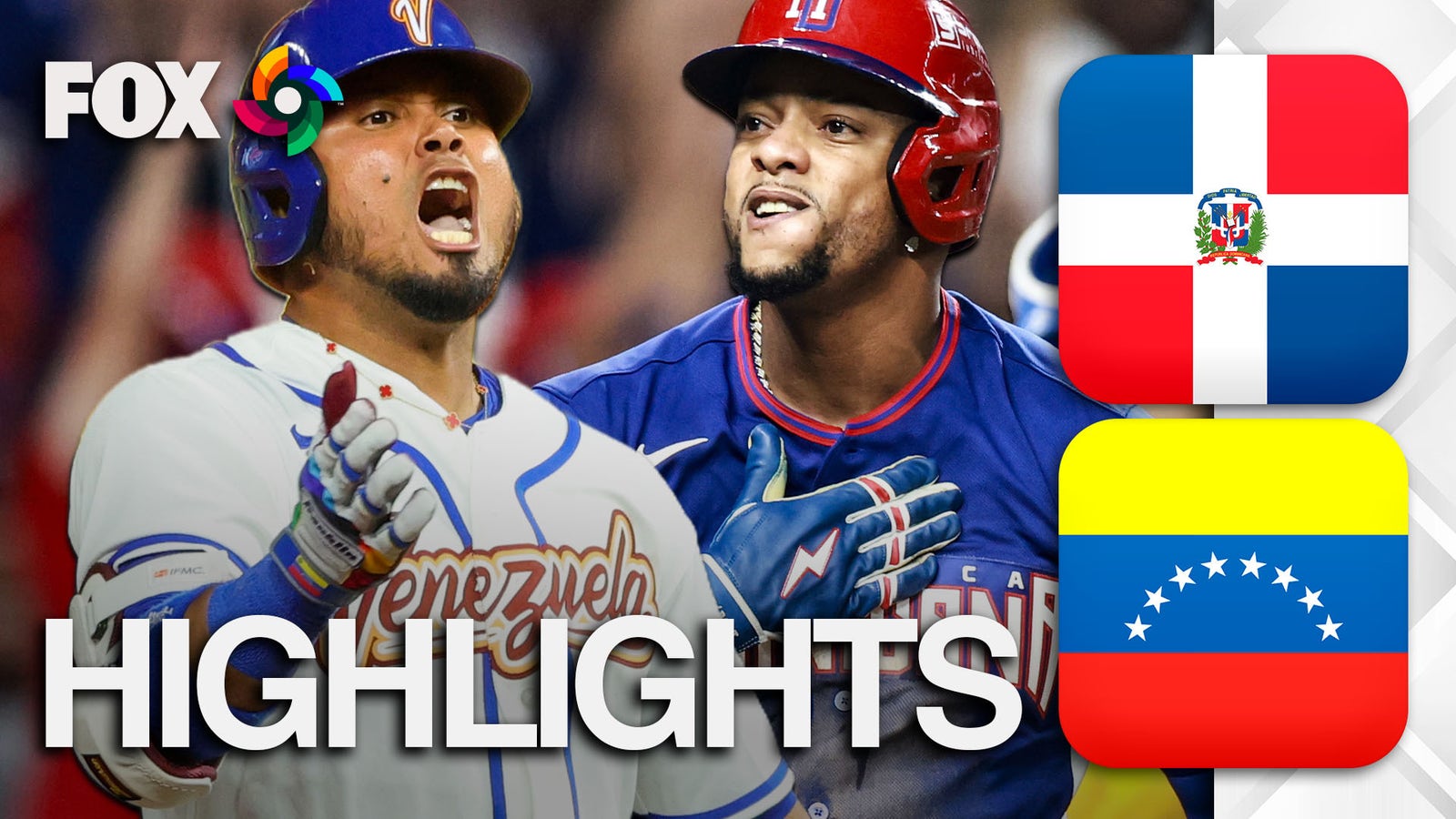 Dominican Republic vs. Venezuela Highlights ⚾️ World Baseball Classic on FOX