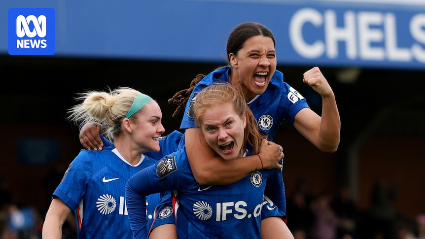 Sam Kerr and Ellie Carpenter return to spark Chelsea Women's Super League win over Aston Villa