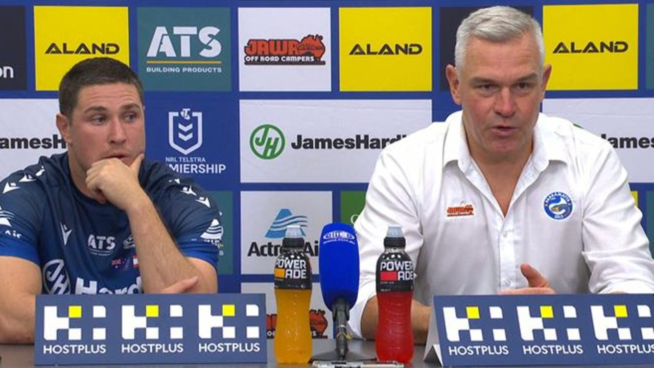 Jason Ryles press conference, Jonah Pezet, Parramatta Eels vs Brisbane Broncos, Round 2