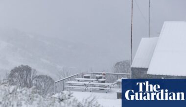 Wild autumn weather delivers snow, storms and power cuts to eastern Australia | Australia weather
