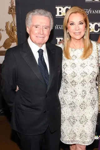 Regis Philbin and Kathy Lee Gifford in 2015Credit: Rommel Demano/Getty
