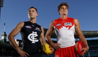 AFL Opening Round Sydney v Carlton: Live updates, team news and results