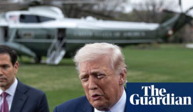 Donald Trump ‘very surprised’ Australia declined to send troops to strait of Hormuz amid fuel crisis | Donald Trump