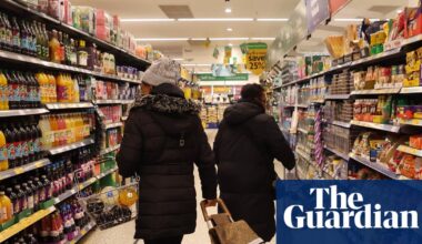 Surprise jump in UK grocery inflation makes interest rate cut less probable | Supermarkets