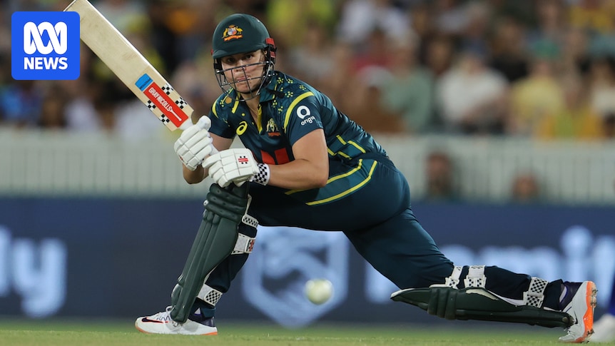 Georgia Voll hits Australia's third fastest T20 ton in victory over West Indies