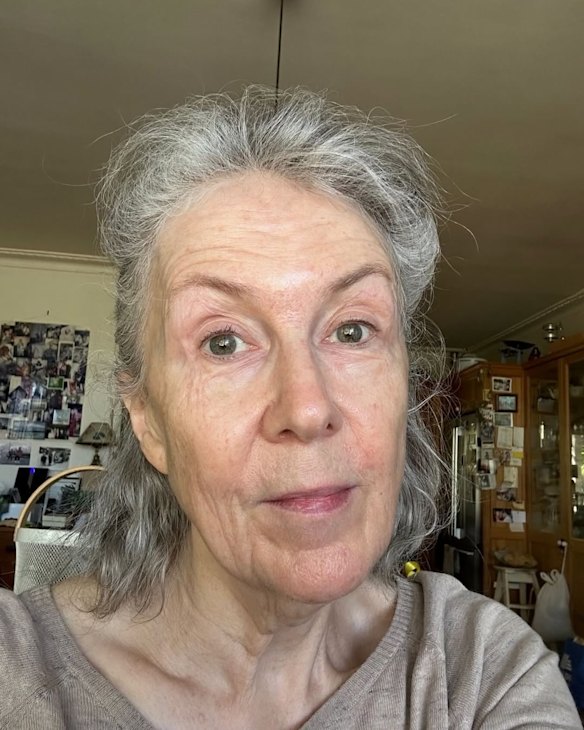 Australian actor Debra Lawrance.