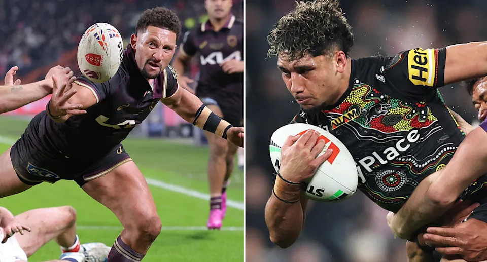 Gehamat Shibasaki and Izack Tago.