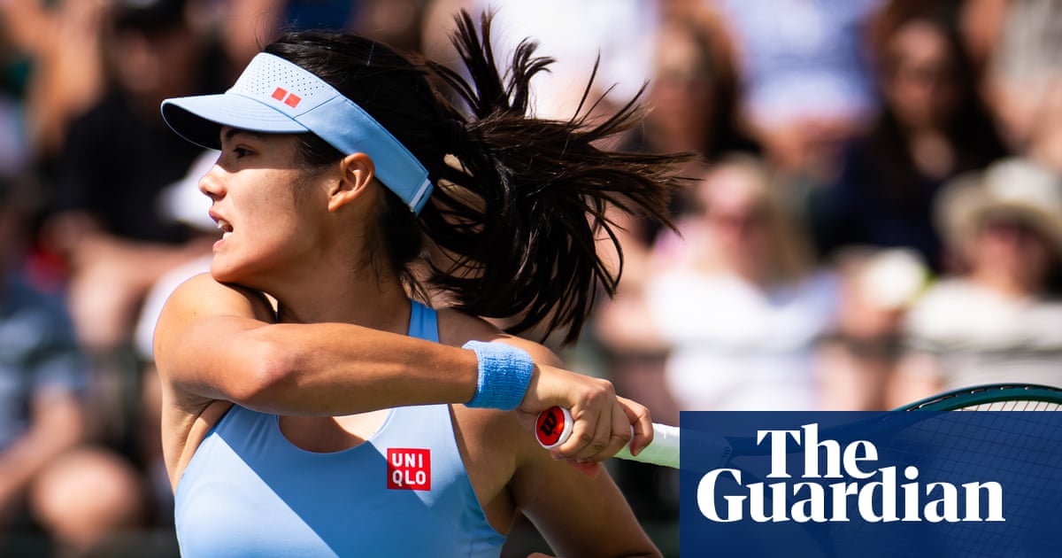 Emma Raducanu races into Indian Wells third round with rout of Zakharova | Emma Raducanu