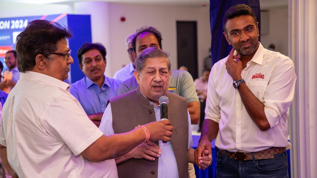 N Srinivasan's patronage of cricket in Tamil Nadu has extended beyond the IPL to the TNPL, of which India Cements is a sponsor N Srinivasan's patronage of cricket in Tamil Nadu has extended beyond the IPL to the TNPL, of which India Cements is a sponsor