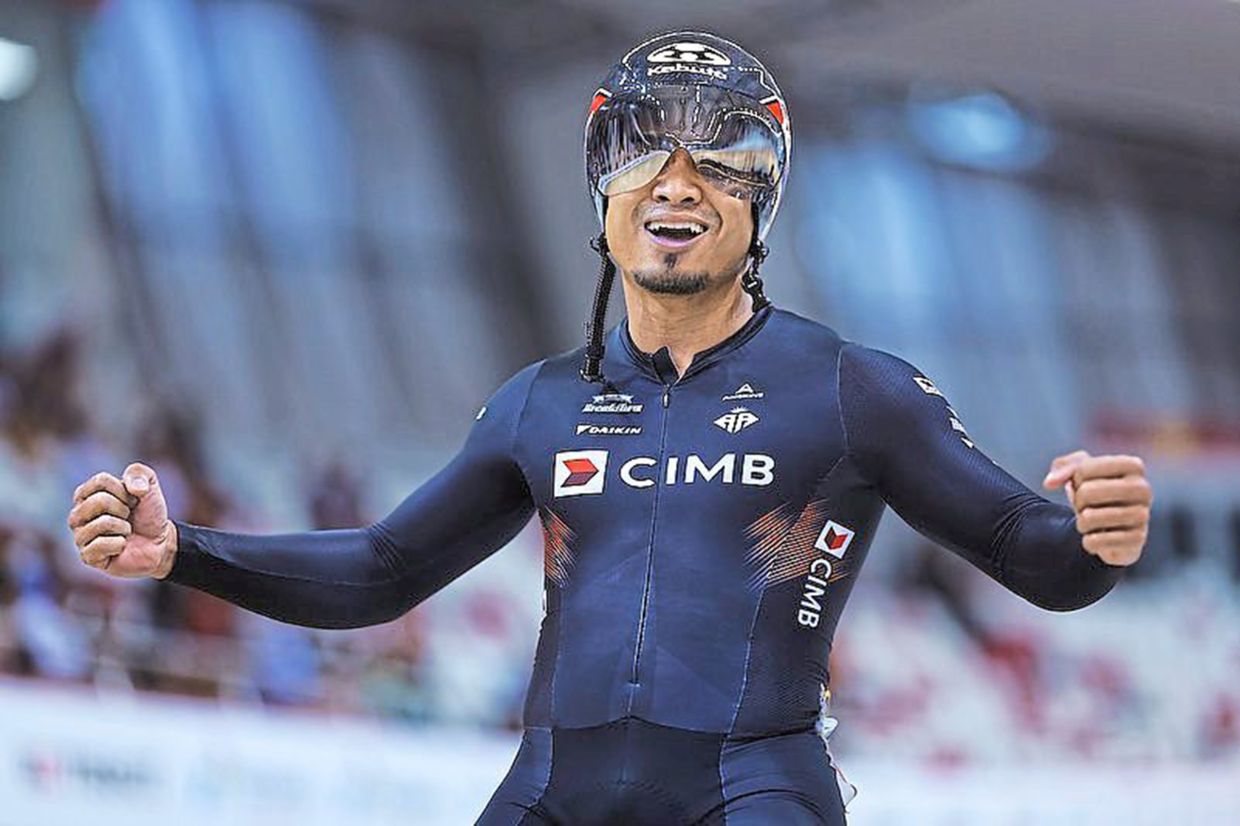 Cycling: Azizul shocks world No. 1 to win World Cup keirin title in Perth