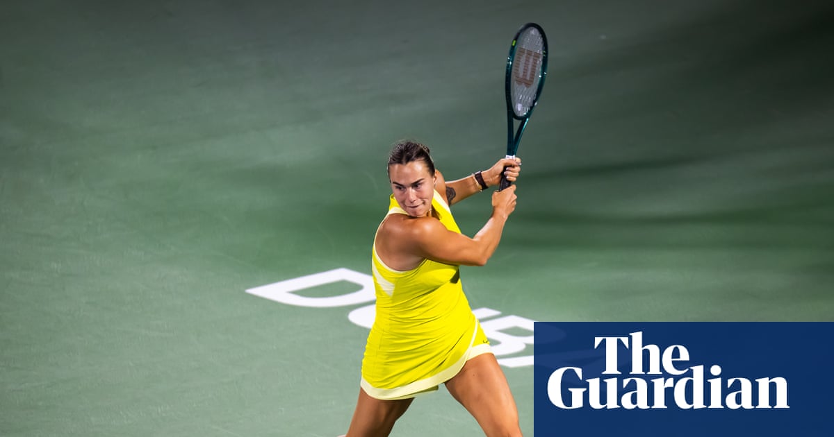 Sabalenka may avoid championships in Dubai after ‘ridiculous’ comment | Tennis