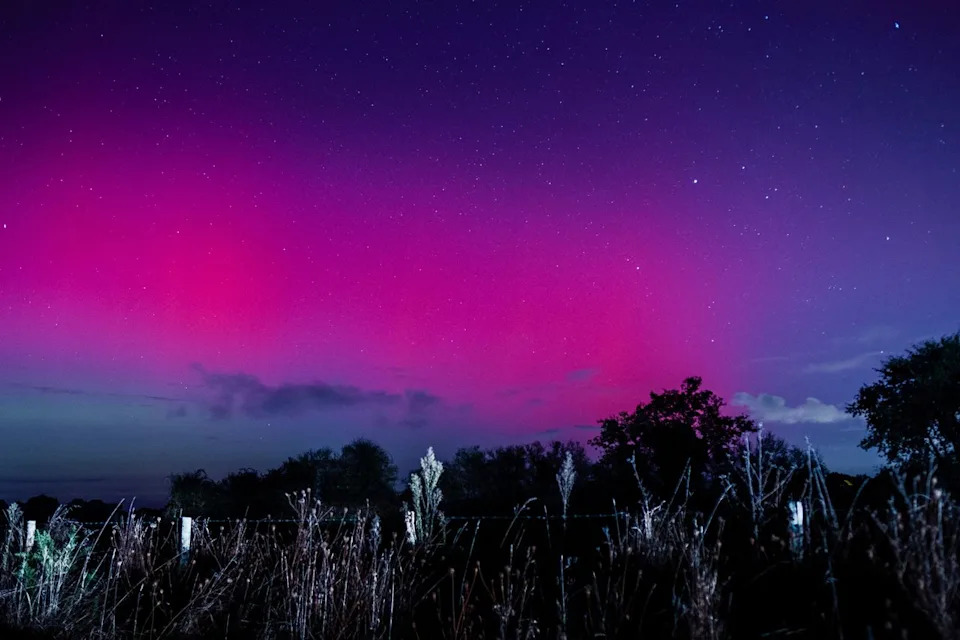 Aurora borealisCredit: MAYLIS ROLLAND/Hans Lucas/AFP via Getty
